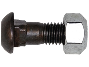Industriehof® Flachrundschraube M 12 x 1,75 x 35 - 10.9, mit Mutter für Amazone/BBG;Lemken, 30.039 Industriehof® Flachrundschraube M 12 x 1,75 x 35 - 10.9, mit Mutter für Amazone/BBG;Lemken, 30.039