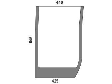 Frontscheibe, grün, unten links, geklebt, Siebdruck, für Case IH MXU100-140, Ford New Holland TS100A-S 135A, T8000, Steyr Profi 4100-Profi 6140 Frontscheibe, grün, unten links, geklebt, Siebdruck, für Case IH MXU100-140, Ford New Holland TS100A-S 135A, T8000, Steyr Profi 4100-Profi 6140