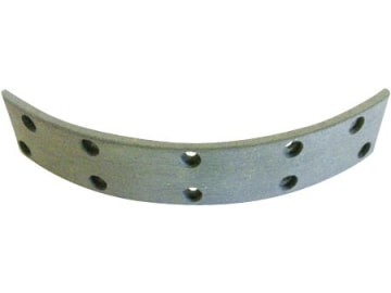Bremsbelag, 188 x 30 x 4 mm, Ø 180 mm, Bohrungen 10, Traktor D 12 – 90, D 130 – 400, für Deutz-Fahr Bremsbelag, 188 x 30 x 4 mm, Ø 180 mm, Bohrungen 10, Traktor D 12 – 90, D 130 – 400, für Deutz-Fahr