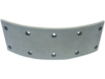 Bremsbelag, 188 x 60 x 5 mm, Ø 180 mm, Bohrungen 10, für Deutz-Fahr, Fendt, Knott, Perrot Bremsbelag, 188 x 60 x 5 mm, Ø 180 mm, Bohrungen 10, für Deutz-Fahr, Fendt, Knott, Perrot