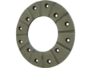 Ringbelagsatz, Ø außen 152 mm x Ø innen 79 mm, Stärke 4,7 mm, für Deutz-Fahr, Hanomag, Renault Ringbelagsatz, Ø außen 152 mm x Ø innen 79 mm, Stärke 4,7 mm, für Deutz-Fahr, Hanomag, Renault
