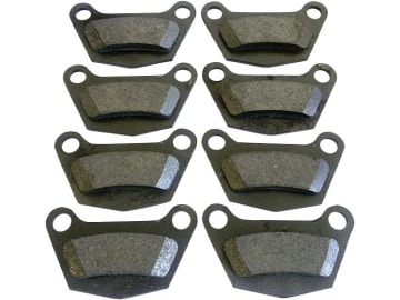 Bremsklotzsatz (8 St.) 154 x 74 x 18 mm, Fußbremse Agroxtra- und DX-Serie, für Deutz-Fahr Bremsklotzsatz (8 St.) 154 x 74 x 18 mm, Fußbremse Agroxtra- und DX-Serie, für Deutz-Fahr