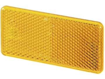 Hella® Seitenstrahler rechteckig, orange, 94 x 44 x 6,5 mm, selbstklebend, 8RA 003 326-041 Hella® Seitenstrahler rechteckig, orange, 94 x 44 x 6,5 mm, selbstklebend, 8RA 003 326-041