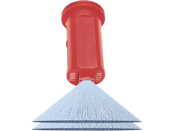 Agrotop Injektor-Doppel-Flachstrahldüse "Albuz® AVI-TWIN", 110-05, braun, Keramik, 13485 Agrotop Injektor-Doppel-Flachstrahldüse "Albuz® AVI-TWIN", 110-05, braun, Keramik, 13485