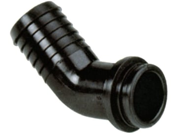 Agrotop Schlauchanschluss gebogen, für Überwurfmutter / O-Ring 45 ° G 1 1/4" IG (BSP) Ø Tülle 32 mm Agrotop Schlauchanschluss gebogen, für Überwurfmutter / O-Ring 45 ° G 1 1/4" IG (BSP) Ø Tülle 32 mm
