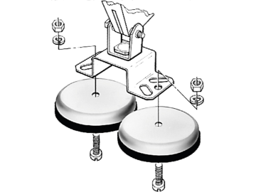 Hella® Magnethalter für Arbeitsscheinwerfer mit U-Befestigungsbügel (Best. Nr. 10066033, 10066047, 10066059, 10066060), 8HG 004 806-001 Hella® Magnethalter für Arbeitsscheinwerfer mit U-Befestigungsbügel (Best. Nr. 10066033, 10066047, 10066059, 10066060), 8HG 004 806-001