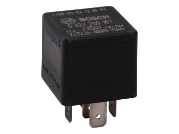 Bosch Relais, Arbeitsstrom, 5-polig, ohne Halter, Öffner; Schließer, 12 V, 20/30 A, 0 332 209 159 Bosch Relais, Arbeitsstrom, 5-polig, ohne Halter, Öffner; Schließer, 12 V, 20/30 A, 0 332 209 159