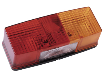 Hella® Schlussleuchte eckig, links/rechts, 158 x 64 x 51 mm, waagerecht, Schluss-, Brems-, Blink- und Kennzeichenlicht Hella® Schlussleuchte eckig, links/rechts, 158 x 64 x 51 mm, waagerecht, Schluss-, Brems-, Blink- und Kennzeichenlicht
