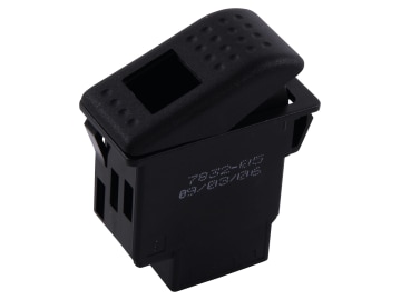 Hella® Wippschalter 12 V; 24 V, einstufig, ein Schaltkreis, 3 Anschlüsse, mit Komfortfunktion; ohne Beleuchtung, 6FH 007 832-051 Hella® Wippschalter 12 V; 24 V, einstufig, ein Schaltkreis, 3 Anschlüsse, mit Komfortfunktion; ohne Beleuchtung, 6FH 007 832-051