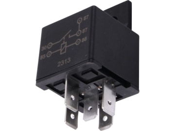 Hella® Relais 12 V, Schließer, mit Halter, 5-polig, Flachsteckanschluss, mit Doppelausgang Nr. 87, 4RA 933 791-121 Hella® Relais 12 V, Schließer, mit Halter, 5-polig, Flachsteckanschluss, mit Doppelausgang Nr. 87, 4RA 933 791-121