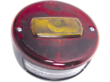 Hella® Schlussleuchte rund, links/rechts, Ø 115 mm, waagerecht, Schluss-, Blink-, Brems- und Kennzeichenlicht, 2SE 001 679-051 Hella® Schlussleuchte rund, links/rechts, Ø 115 mm, waagerecht, Schluss-, Blink-, Brems- und Kennzeichenlicht, 2SE 001 679-051