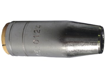 Gasdüse stark konisch und steckbar für "MB 15" und Schweißbrenner "ErgoPlus 15", Ø 9,5 mm Gasdüse stark konisch und steckbar für "MB 15" und Schweißbrenner "ErgoPlus 15", Ø 9,5 mm