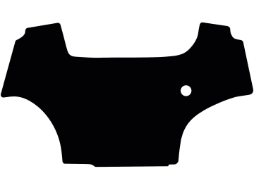 Fußmatte gekettelt, aus Velours, schwarz, für Same Traktor Serie Fortis, ab Bj. 12 Fußmatte gekettelt, aus Velours, schwarz, für Same Traktor Serie Fortis, ab Bj. 12