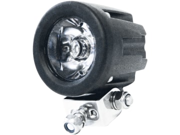 LED-Arbeitsscheinwerfer rund 1.200 lm, 10 – 80 V, 1 LEDs, Funkentstörung Klasse 3 LED-Arbeitsscheinwerfer rund 1.200 lm, 10 – 80 V, 1 LEDs, Funkentstörung Klasse 3