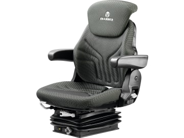 Grammer Traktorsitz "Compacto® Basic W", mechanisch gefedert, High-Performance-Stoff, anthrazit/grün/silber Grammer Traktorsitz "Compacto® Basic W", mechanisch gefedert, High-Performance-Stoff, anthrazit/grün/silber