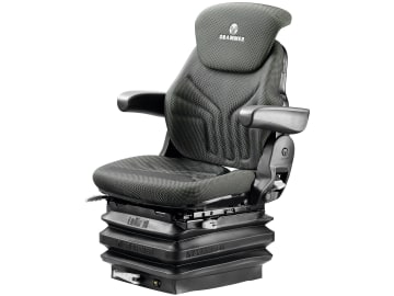 Grammer Traktorsitz "Maximo® Basic", mechanisch gefedert, High-Performance-Stoff, anthrazit/grün/silber Grammer Traktorsitz "Maximo® Basic", mechanisch gefedert, High-Performance-Stoff, anthrazit/grün/silber