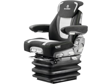 Grammer Traktorsitz "Maximo® Evolution Dynamic", Standard/Fendt/Same, High-Performance-Stoff, anthrazit/grün/silber Grammer Traktorsitz "Maximo® Evolution Dynamic", Standard/Fendt/Same, High-Performance-Stoff, anthrazit/grün/silber