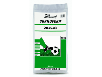 Hauert Cornufera® Kompaktierter-, Langzeitdünger NPK 20+5+8 mit einer Wirkungsdauer von ca. 3 Monaten 25 kg Sack Hauert Cornufera® Kompaktierter-, Langzeitdünger NPK 20+5+8 mit einer Wirkungsdauer von ca. 3 Monaten 25 kg Sack