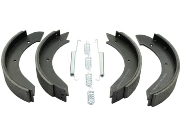 Bremsbackensatz 230 x 40 mm für Radbremse Peitz EBG 8 U, 10 U, 12 U, R 234-76 mit Rückfahrautomatik Bremsbackensatz 230 x 40 mm für Radbremse Peitz EBG 8 U, 10 U, 12 U, R 234-76 mit Rückfahrautomatik