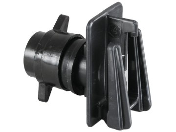Patura Schraub-Breitbandisolator Kunststoff, schwarz, für Pfähle bis 12 mm, Breitbänder bis 40 mm, Seile, 10 St., 127510 Patura Schraub-Breitbandisolator Kunststoff, schwarz, für Pfähle bis 12 mm, Breitbänder bis 40 mm, Seile, 10 St., 127510