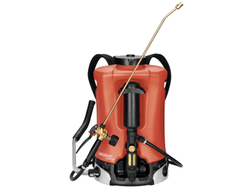 Birchmeier® Rückenspritze "Iris 15 AT2" 15 l, Dichtung NBR (Nitrilkautschuk), mit Manometer, 12004401 Birchmeier® Rückenspritze "Iris 15 AT2" 15 l, Dichtung NBR (Nitrilkautschuk), mit Manometer, 12004401