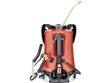 Birchmeier® Rückenspritze "Flox 10 AT2" 10 l, Dichtung NBR (Nitrilkautschuk), mit Manometer, 12004301 Birchmeier® Rückenspritze "Flox 10 AT2" 10 l, Dichtung NBR (Nitrilkautschuk), mit Manometer, 12004301