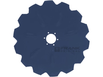 Frank Sechscheibe 500 x 5 mm, LK 86 mm, ZB 65 mm, gerade, gezahnt, für Kverneland Frank Sechscheibe 500 x 5 mm, LK 86 mm, ZB 65 mm, gerade, gezahnt, für Kverneland