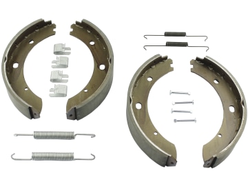 Bremsbackensatz 250 x 40 mm für Radbremse BPW S 2504-7 RASK mit Rückfahrautomatik Bremsbackensatz 250 x 40 mm für Radbremse BPW S 2504-7 RASK mit Rückfahrautomatik