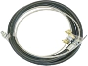 Bowdenzug mit Gewindeendstück M 12 mit 2 Muttern, Schlauchfassung M 14 x 1,5, 5.500 mm/7.500 mm Bowdenzug mit Gewindeendstück M 12 mit 2 Muttern, Schlauchfassung M 14 x 1,5, 5.500 mm/7.500 mm