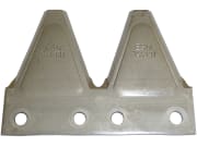 Carbodux® Doppelklinge 75 x 101,6 x 2,5 mm, gewölbt, für ESM Carbodux® Doppelklinge 75 x 101,6 x 2,5 mm, gewölbt, für ESM
