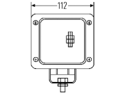 Hella® Arbeitsscheinwerfer "Ultra Beam Standard FF", mit Kappe, für flood – großflächige, nahe Ausleuchtung, hängend/stehend, 1GA 007 506-001 Hella® Arbeitsscheinwerfer "Ultra Beam Standard FF", mit Kappe, für flood – großflächige, nahe Ausleuchtung, hängend/stehend, 1GA 007 506-001