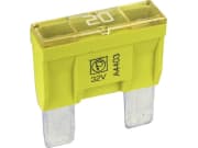 Herth + Buss Flachstecksicherung "Maxi", 32 V, 20 A, gelb, 50 295 542 Herth + Buss Flachstecksicherung "Maxi", 32 V, 20 A, gelb, 50 295 542