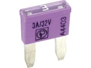 Herth + Buss Flachstecksicherung "Mini FL", 32 V, 3 A, lila, Inhalt 1 St., 50 295 773 Herth + Buss Flachstecksicherung "Mini FL", 32 V, 3 A, lila, Inhalt 1 St., 50 295 773