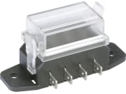 Herth + Buss Sicherungsdose 79 x 37 x 46 mm, 4-polig, Aufbau für Flachstecksicherungen "Standard", 50 300 424 Herth + Buss Sicherungsdose 79 x 37 x 46 mm, 4-polig, Aufbau für Flachstecksicherungen "Standard", 50 300 424