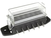 Herth + Buss Sicherungsdose 98 x 37 x 27 mm, 6-polig, Aufbau für Flachstecksicherungen "Standard", 50 300 624 Herth + Buss Sicherungsdose 98 x 37 x 27 mm, 6-polig, Aufbau für Flachstecksicherungen "Standard", 50 300 624