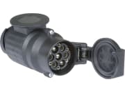 Herth + Buss Kurzadapter, 12 V, Stecker 13-polig/Dose 7-polig, 102 mm, 51 305 380 Herth + Buss Kurzadapter, 12 V, Stecker 13-polig/Dose 7-polig, 102 mm, 51 305 380