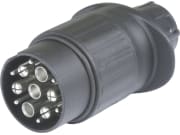 Herth + Buss Stecker "WeSt" 7-/13-polig, 12 V, Schraubanschluss, mit Gummidichtung, Kunststoff, 51 305 509 Herth + Buss Stecker "WeSt" 7-/13-polig, 12 V, Schraubanschluss, mit Gummidichtung, Kunststoff, 51 305 509