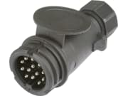 Herth + Buss Stecker 12 V, 13-polig, Schraubanschluss, Kunststoff, 51 305 631 Herth + Buss Stecker 12 V, 13-polig, Schraubanschluss, Kunststoff, 51 305 631