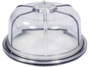Hücobi Klarsichttasse Plexiglas, ohne Bohrung, für Syphonabscheider RIV, Alu-Ausführung Hücobi Klarsichttasse Plexiglas, ohne Bohrung, für Syphonabscheider RIV, Alu-Ausführung