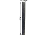 Industriehof® Kreiseleggenzinken links/rechts 34 x 290 x 4; 23 mm; mm, für Carraro Industriehof® Kreiseleggenzinken links/rechts 34 x 290 x 4; 23 mm; mm, für Carraro