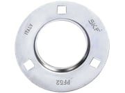 SKF Stahlblechgehäuse PF 47, rund, 3-Loch, für Y-Lager YET 204, YEL 204, YAT 204, YAR 204 SKF Stahlblechgehäuse PF 47, rund, 3-Loch, für Y-Lager YET 204, YEL 204, YAT 204, YAR 204