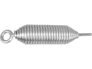 Bordwandrückzugfeder, 270 x 10 mm x Ø 10 mm, verzinkt, mit Schraube Bordwandrückzugfeder, 270 x 10 mm x Ø 10 mm, verzinkt, mit Schraube