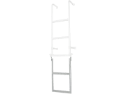 Unterteil, 2-sprossig, klappbar, Höhe 600 mm, verzinkt, für Auftrittleiter Unterteil, 2-sprossig, klappbar, Höhe 600 mm, verzinkt, für Auftrittleiter