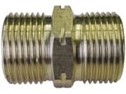 Doppelstutzen M 22 x 1,5 AG, Länge 54 mm Doppelstutzen M 22 x 1,5 AG, Länge 54 mm