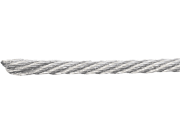 Stahlseil 3 mm, Bruchkraft 5,30 kN, DIN 3055 Stahlseil 3 mm, Bruchkraft 5,30 kN, DIN 3055