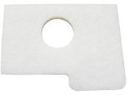 Stihl® Flachluftfilter für Motorsägen: 017, 018, MS 170, MS 180, MS 180 C, 1130 124 0800 Stihl® Flachluftfilter für Motorsägen: 017, 018, MS 170, MS 180, MS 180 C, 1130 124 0800