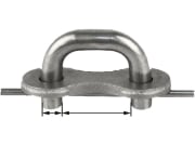 Kettenschloss 10 x 31 mm, DIN 32895, für Kratzbodenketten Kettenschloss 10 x 31 mm, DIN 32895, für Kratzbodenketten