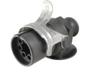 Herth + Buss EBS-Stecker 7-polig, 24 V, Schraubanschluss, mit Aderendhülsen, Zugentlastung, Trompetenkappe, Manteldichtung, 51 305 557 Herth + Buss EBS-Stecker 7-polig, 24 V, Schraubanschluss, mit Aderendhülsen, Zugentlastung, Trompetenkappe, Manteldichtung, 51 305 557