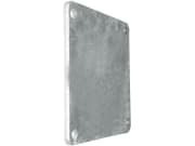 Hücobi Blindflansch, 180 x 180 mm, 4–6", Stahl, verzinkt Hücobi Blindflansch, 180 x 180 mm, 4–6", Stahl, verzinkt