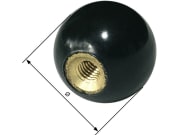 Kugelknopf, M 8 IG, 32 mm, DIN 319 Kugelknopf, M 8 IG, 32 mm, DIN 319